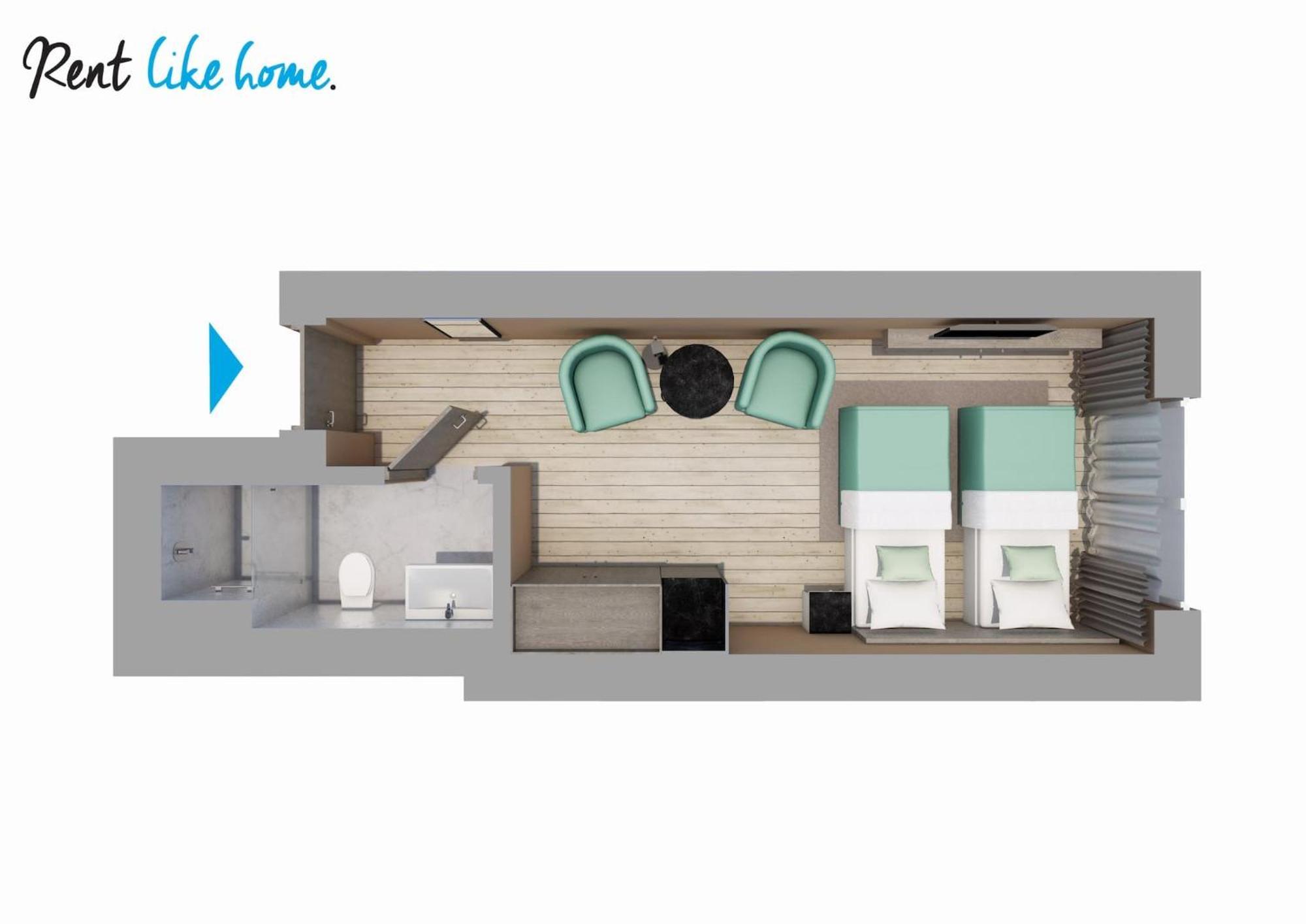 Rent Like Home - Deo Plaza Wyspa Spichrzow Gdańsk Eksteriør billede